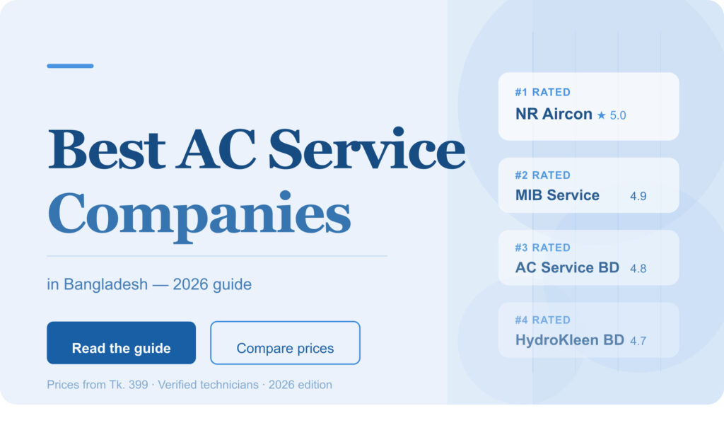 10 Best AC Service Companies in Bangladesh (2026)